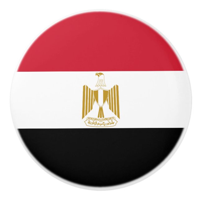 flagga för egypten knopp (Framsidan)