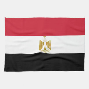 flagga för egypten kökshandduk