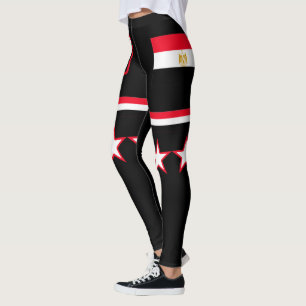 Flagga för egypten leggings