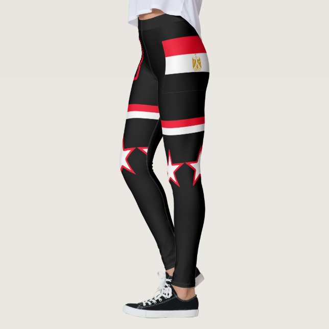 Flagga för egypten leggings (Vänster)