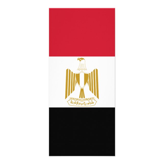 flagga för egypten reklamkort (Framsidan)