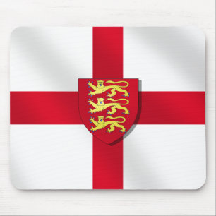 Flagga för England flaggaEngland tre lejon 2012 Musmatta