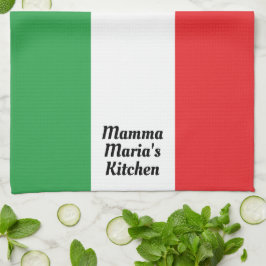 Flagga för fetstil i italienska Italien Kökshandduk