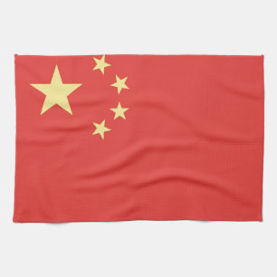 Flagga för folkrepubliken China Kökshandduk