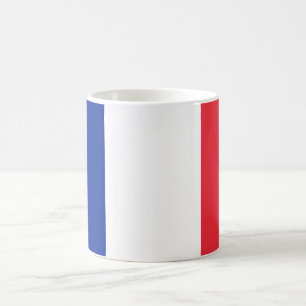 Flagga för frankriken (fransk) kaffemugg