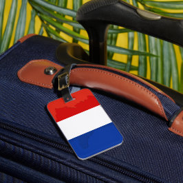 flagga för fransk bagagebricka