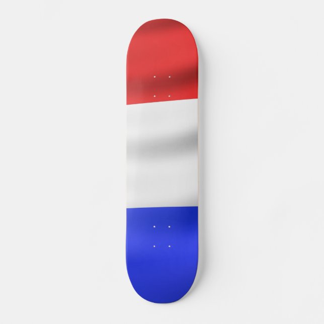 Flagga för fransk för Skateboard (Framsida)