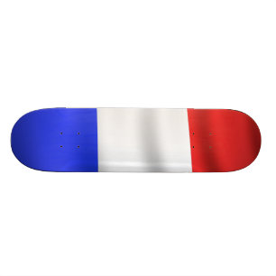 Flagga för fransk för Skateboard