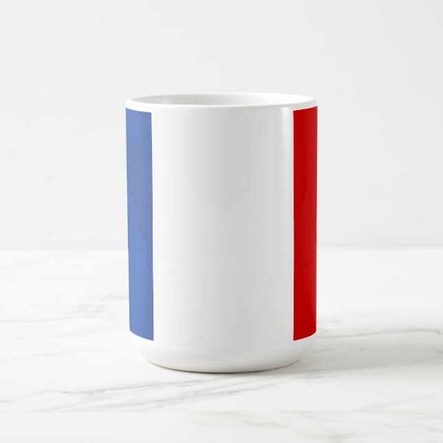 flagga för fransk kaffemugg (Center)