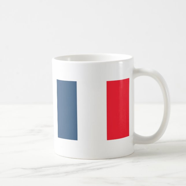 Flagga för fransk kaffemugg (Höger)