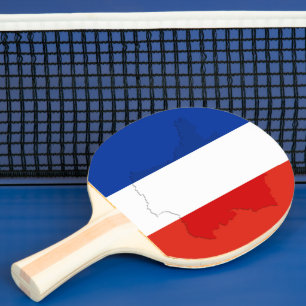 flagga för fransk pingisracket