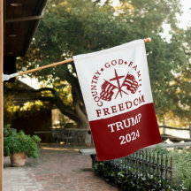 Flagga för Frihetshuset i Land