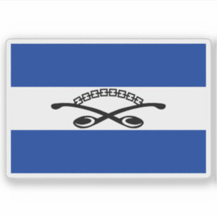 Flagga för Gazankulu / Tsongafolket,Sydafrika Klistermärken
