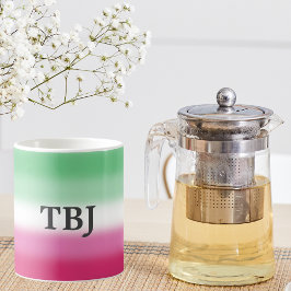 flagga för gradient-Pride-brosexuellt Kaffemugg