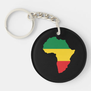 Flagga för grönt, Guld och röd Afrika