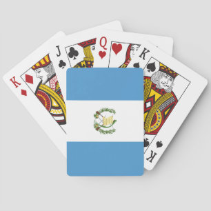 Flagga för Guatemala medborgarevärld Casinokort