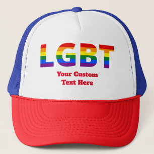 Flagga för HBT-pride Keps