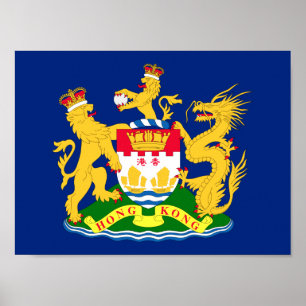 Flagga för Hong Kong autonomirörelse - Poster