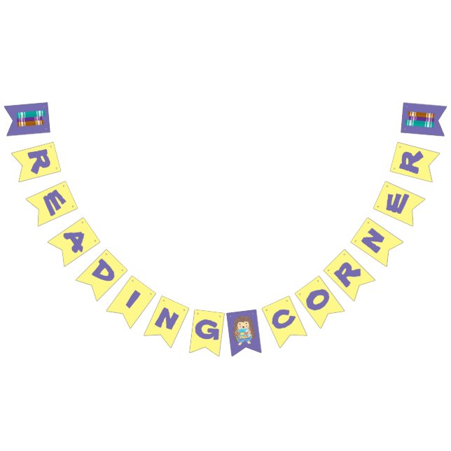 Flagga för hörnbindning med hedgehog (Alla)