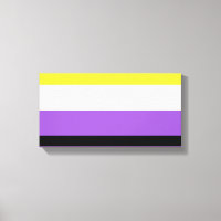 Flagga för icke-binärt Pride