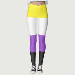 Flagga för icke-binärt Pride Leggings