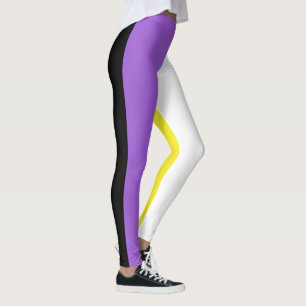 Flagga för icke-binärt Pride Leggings