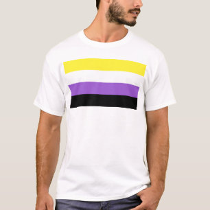 Flagga för icke-binärt Pride T Shirt