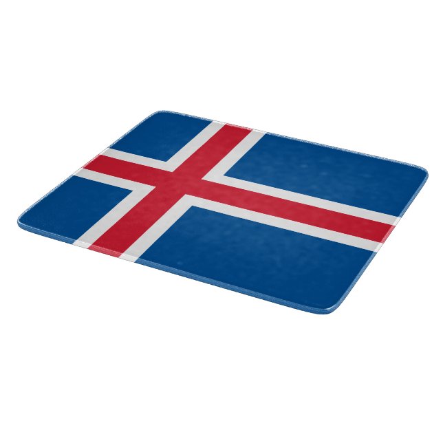 Flagga för Island (Hörn)