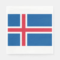 Flagga för Island