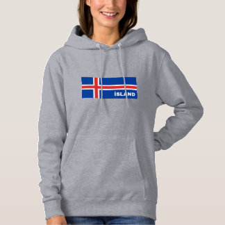 Flagga för island t shirt