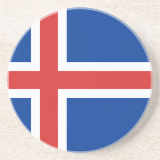 Flagga för Island Underlägg Sandsten