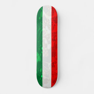 flagga för Italien av abstrakt Skateboard Bräda 21,5 Cm