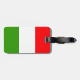 flagga för italien bagagebricka