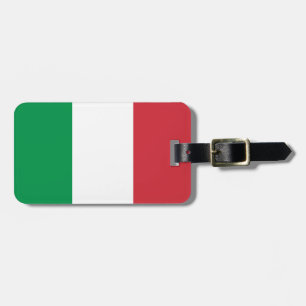 Flagga för italien bagagebricka