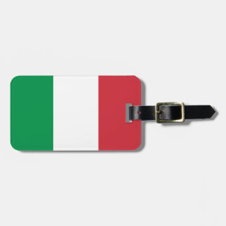 Flagga för italien bagagebricka
