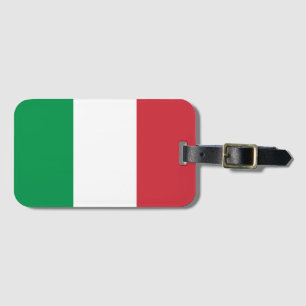 Flagga för italien bagagebricka