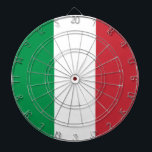 Flagga för italien darttavla<br><div class="desc">Flagga för italien</div>