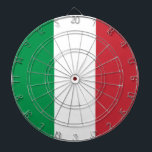 Flagga för italien darttavla<br><div class="desc">Flagga för italien</div>