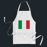 flagga för italien förkläde<br><div class="desc">Officiellens flagga av Italien. Grönt,  vit och röd mönster på en flagga. Anpassa den här produkten med din egen unika text,  initialer eller anpassningsbar-foto för att göra en perfekt italiensk gåva!</div>