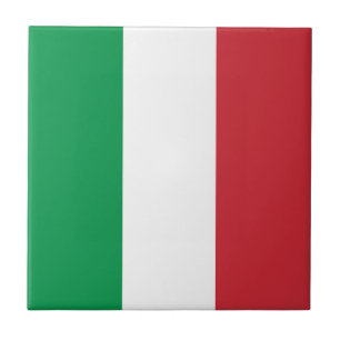 Flagga för italien kakelplatta