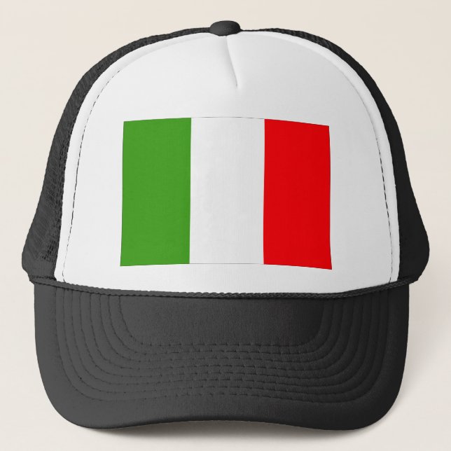 flagga för italien keps (Framsida)