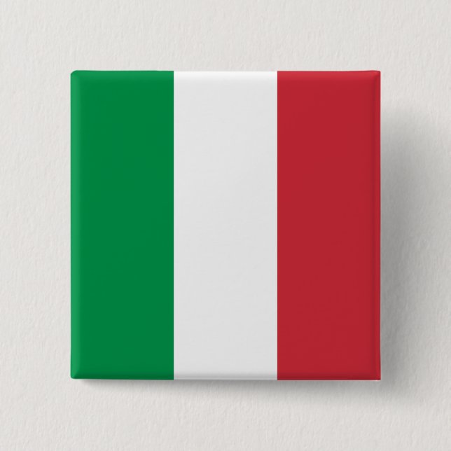 Flagga för italien knapp (Framsida)
