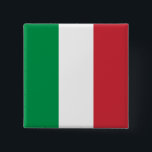 Flagga för italien knapp<br><div class="desc">Flagga för italien</div>