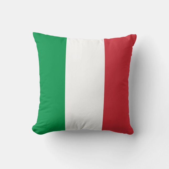 Flagga för italien kudde (Framsida)