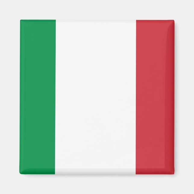 Flagga för italien magnet (Framsidan)