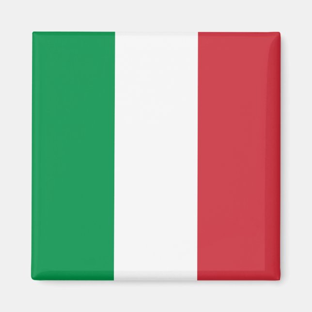 Flagga för italien magnet (Framsidan)