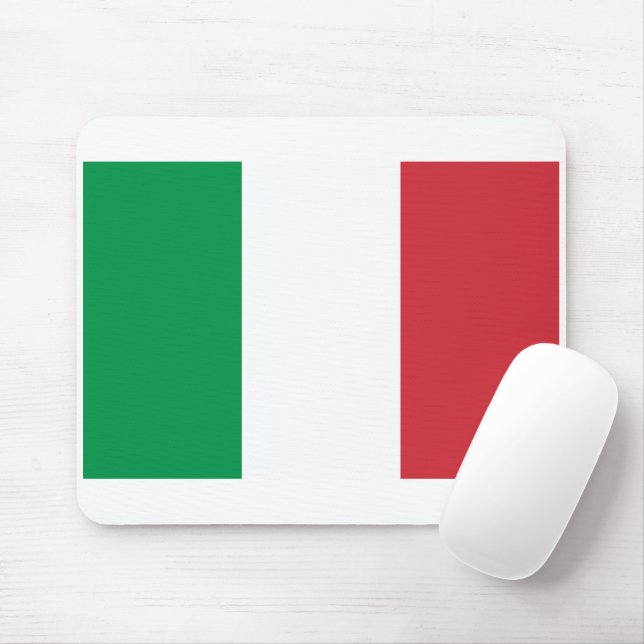 Flagga för italien musmatta (Med mus)
