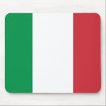 flagga för italien musmatta<br><div class="desc">Italien flagga färg: rött,  vitt,  grönt</div>