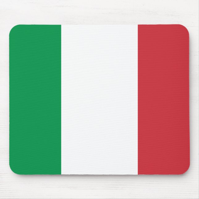 flagga för italien musmatta (Framsidan)