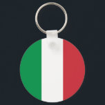 Flagga för italien nyckelring<br><div class="desc">Den nationella flagga för Italien.</div>